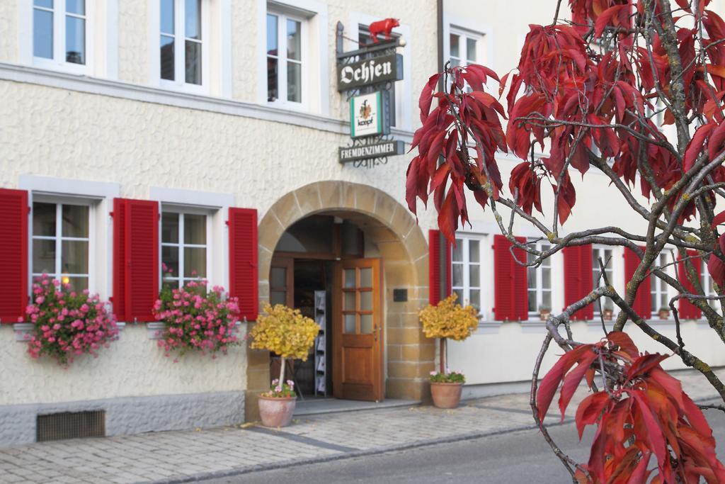 Hotel-Restaurant Roter Ochsen Lauchheim Exteriér fotografie